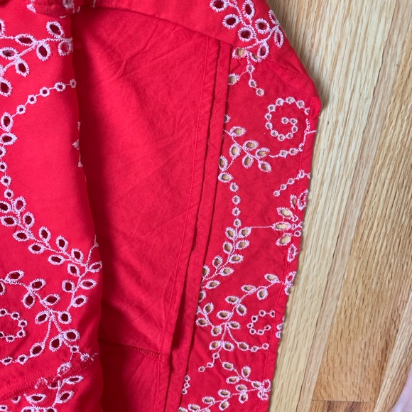 AE Tie Strap Shift Dress Embroidered - Picture 8 of 8